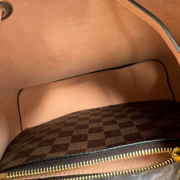 100% Authentic Louis Vuitton Neonoe Brown Damier Ebene Canvas Shoulder Bag - Picture 15 of 15